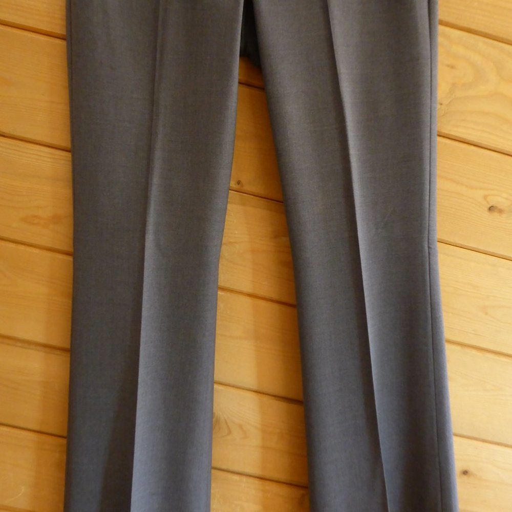 Theory Solid Gray Wool Blend Basic Suit Formal Su… - image 3